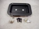 Dual metal jack plate w/2 pcs of REAN 1/4" jacks & 4 mounting screws