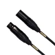 Mogami Gold Studio 03 XLR Male to XLR Female Quad Conductor Patch Cable 3 ft