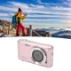 Digital Camera 2.88 Inch Screen 58MP 4K HD 16X Zoom Fixed Focal Macro Timed
