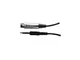 Shure C20AHZ 20-ft Cable - 1/4-inch Male to XLRF