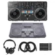 Pioneer DJ DDJ-REV5 Scratch-Style Pro DJ Controller w Cover & Headphones