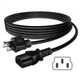 AC Power Cord For Mackie ProFX12v3 ProFX16v3 ProFX22v3 ProFX30v3 Effects Mixer