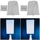 (2) Rockville RSC88W White 8" PA DJ Speaker Cover Scrims 4 Wedding Church Club