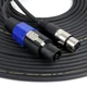 HBU 50 Feet Pack of 1 SpeakOn to XLR Female Cable - 1pc 50ft. Audio Jack Spea...