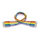 Hosa CMM-830 Unbalanced Patch Cables, 3.5 mm TS to Same, 1 ft