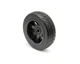 10 x 3 inch. Black R-Trac Rear Wheel Pack with Offset Hub for Rock-N-Roller Cart