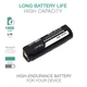Battery for SHURE GLX-D Digital Wireless SystemsGLXD1GLXD2MXW2 P/N SB902SB902A