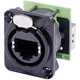 Neutrik NE8FDP-B RJ45 EtherCon&reg; D Series Data Connector NE8FDPB Straight Outlet