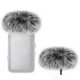 Geekria Furry Windscreen Cover for DJI Mic 2 (2 Pack)