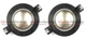 2PCS Replacement Diaphragm for Mackie M44ti SRM450, RCF-M81, N350 EAW 15410081