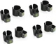 4x Gravity SA CC 35 B Cable Clips 35 mm for speaker stands & subwoofer poles