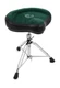 ROC-N-SOC Manual Spindle Drum Throne with Original Saddle - Green