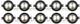 10pcs Diaphragm For Mackie M44ti its RCF M81 for N450 & EAW 15410081 SRM450
