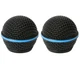 2 Pack RK323G Microphone Grille for Shure BETA 58A Vocal Microphone Black