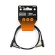 Jim Dunlop MXR 18-Inch Ribbon Patch Cable (DCPR018) 18 Inch, Black 