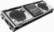 Marathon MA-DJ12W Flight Road Case Holds Two Turntables In Battle Style Position
