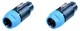 (2 PACK) NEUTRIK NL8FC 8-Pole Locking High-Load Speakon Cable Connector