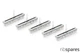 5 x REPLACEMENT FADER PIONEER DJM600 DJM500 DJM2000 DJM800 DJM700 DJM400 ALPS