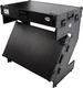 DJ Z-Table&reg; Jr. Portable Table-Compact Case W-Wheels | Black on Black