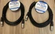 Pro Co EXM-15 Excellines Microphone Cable - 15 foot (2-Pack)