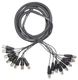 Rockville SX810 8 Channel 10 Foot XLR Snake (Female to Male) Connectors