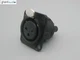 ghentaudio---Neutrik NC3FD-S-1-B Gold-plated Female Chassis Screw XLR socket