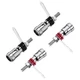 uxcell 4PCS Amplifier Terminal Connector Binding Post Push Quick Type 36mm...