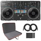 Pioneer DDJ-REV5 Scratch Style 2-Channel Rekordbox Serato DJ Controller w Cas...