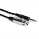 Hosa PXF-105 XLR3F to 1/4 inch TS Unbalanced Interconnect Cable, 5 feet
