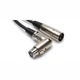 Hosa XFF-105 Technology 3-Pin XLR Male to XLR Angled Female Balanced