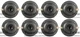 8Pcs/lot Diaphragm for JBL 2406 2406H-1 2407 BMS4538 8 ohm Horn Repair kit
