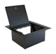 Ace Backstage 122SL-BK Full Stage Pocket with Standard Lid, Black