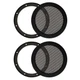 2 Goldwood Sound SG-M5 Steel Mesh Snap On Woofer Grills for 5.25" Speakers