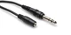Hosa MHE-325 Female TRS 1/8-Inch to Male TRS 1/4-Inch Headphone Adapter, 25ft.