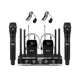 D Debra Audio Wireless Microphone System Pro DU4004 UHF 4 * 16 Adjustable Cha...