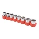 uxcell 1/4-Inch Drive Hex Socket Set 5mm - 12mm Metric Cr-V, 1 1 