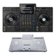 AlphaTheta XDJ-AZ 4-Channel Digital DJ System with Decksaver Protective Cover