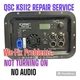 QSC KS112 / KS118 - Amp Module Repair Service, NO AUDIO or NOT TURNING ON?