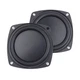 CCeCCe 2 Pack 4 Inch Woofer Vibrating Membrane Iron Rubber Vibration Black 
