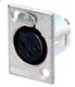 Lot of 10 Neutrik NC3FP-1 XLR Panel Mount Female Nickel NEW