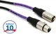 Pro Co EXM-5 Excellines XLR Female to XLR Male Patch Cable - 5 foot (10-pack)