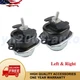 Set of 2pcs Engine Motor Mount Left & Right For BMW X5 X6 E70 F15 E71 F16 3.0L