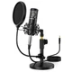 MAONO Condenser Microphone with 25mm Large Diaphragm, Professional Cardioid S...