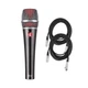 sE Electronics V7x Supercardioid Dynamic Instrument Microphone with 2 XLR Cab...