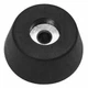 PENN ELCOM - 43mm Screw Mount Round Large Rubber Feet, 4 Pack