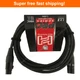 Hosa Pro Microphone Cable HMIC-010, Neutrik REAN Connectors XLR3F to XLR3M 10Ft 