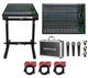 Mackie ProFX22v3 22-Channel Effects Mixer w/USB ProFX22 v3+Stand+Mics+Cables