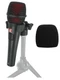 Se Electronics V7 PTT Handheld Dynamic Microphone Push-To-Talk Switch+Windscreen
