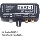 JK Audio THAT-1 Telephone Handset Audio Tap (Vintage-Brand New In Box)