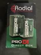 Radial Engineering ProD2 Passive Stereo Direct Box Pro D2